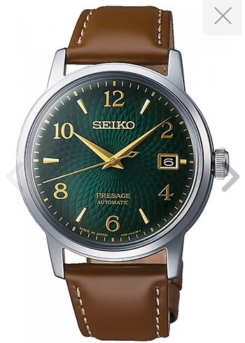 Seiko Presage Yeşil Kadranlı Erkek Saati