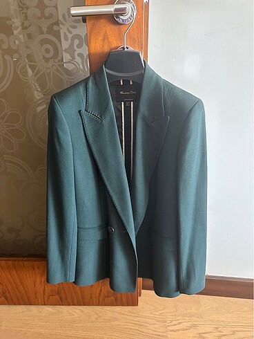 Massimo Dutti kadın orijinal massimo dutti blazer