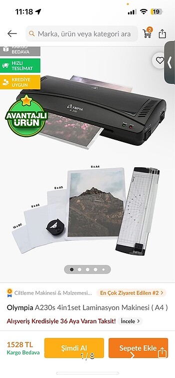 Laminasyon makinesi