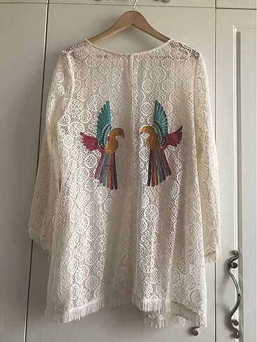 Penti Kuş Desenli Kimono