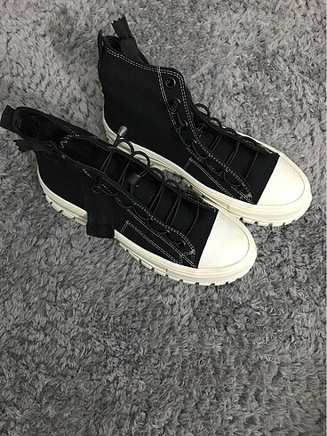 37 Beden siyah Renk Siyah sneaker