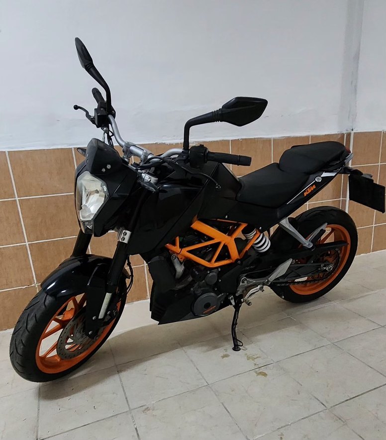 KTM Duke 390 -30bin km- 2016 model- kazasız - Görsel 4