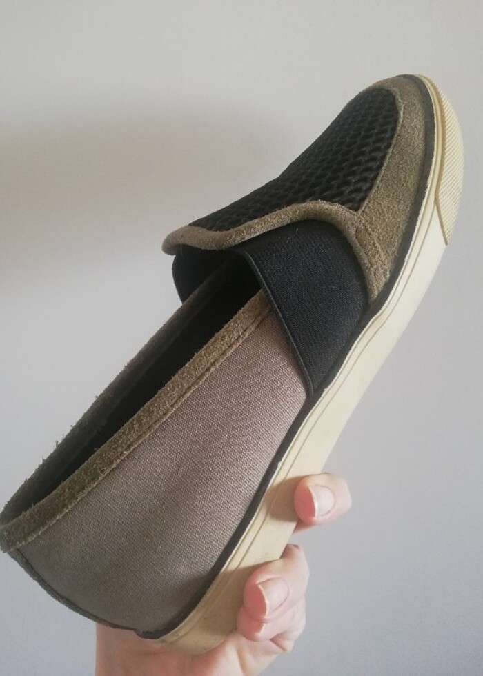 Mine West Haki Renk Sneaker 37 numara - Görsel 4