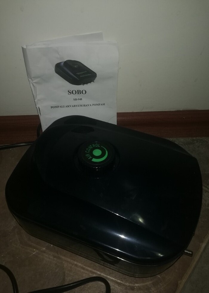 Sobo 4 çıkışlı akvaryum hava motoru - Görsel 2