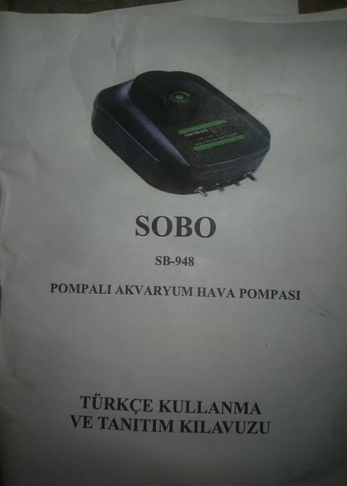 Sobo 4 çıkışlı akvaryum hava motoru - Görsel 3