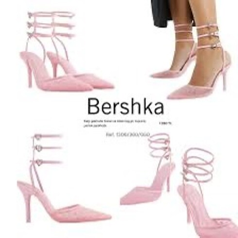 Bershka topuklu ayakkabı - Görsel 6