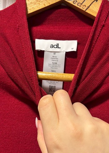 Adl Kırmızı Boğazlı Kadın Triko Kazak - Görsel 3