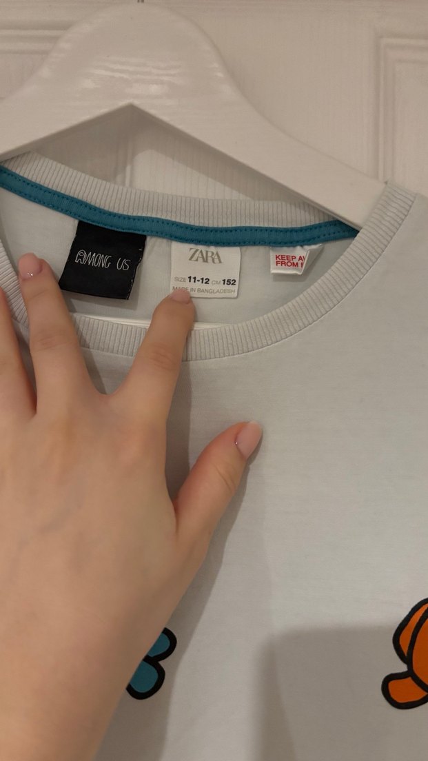 Among Us Baskılı Erkek Çocuk Beyaz Tişört - Görsel 2