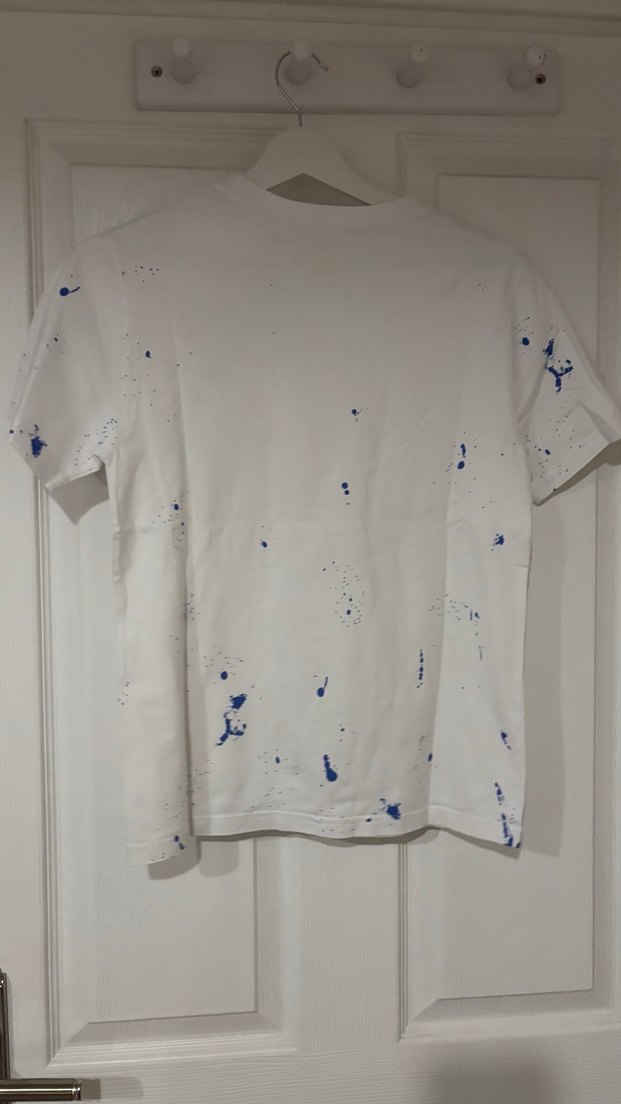 Beyaz Baskılı Erkek Çocuk Tişört - Görsel 4