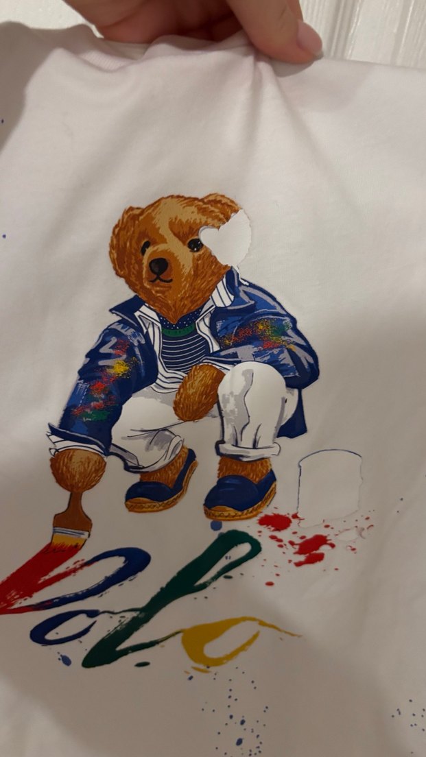 Beyaz Baskılı Erkek Çocuk Tişört - Görsel 3