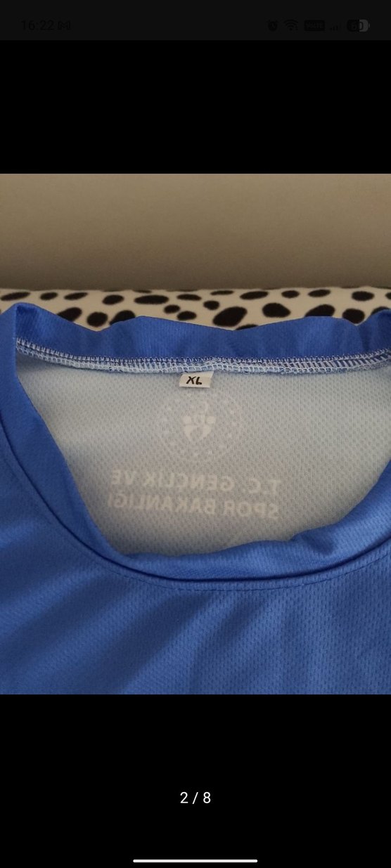 Mavi Spor Okulları Baskılı 2 adet Kısa Kollu Tişört - Görsel 2