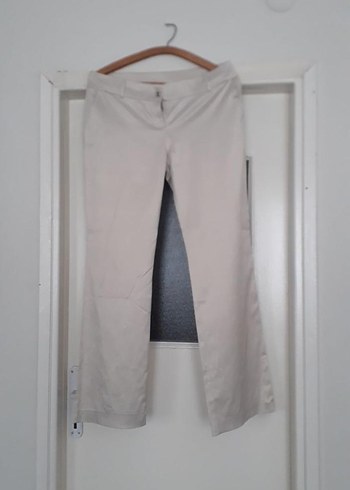 Bej Düğmeli Kadın Ofis Blazeri - Görsel 2