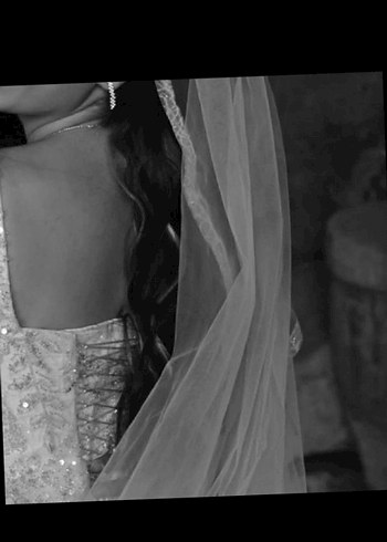 Beyaz Parlak Prenses Gelinlik - Görsel 3