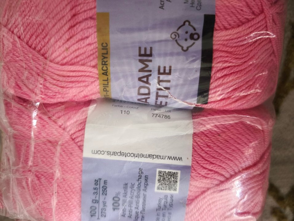 Pembe El İşi Yünü - Madame Petite-ören bayan - Görsel 2