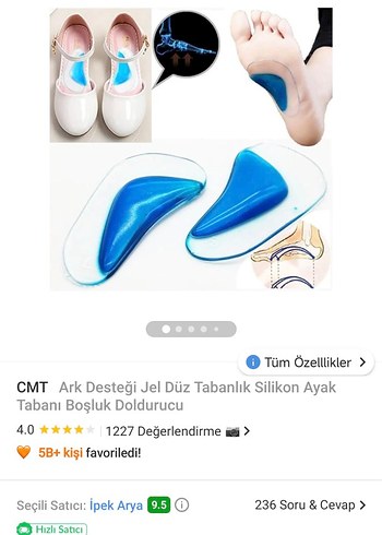 ark destekli ayak tabanlığı - Görsel 6