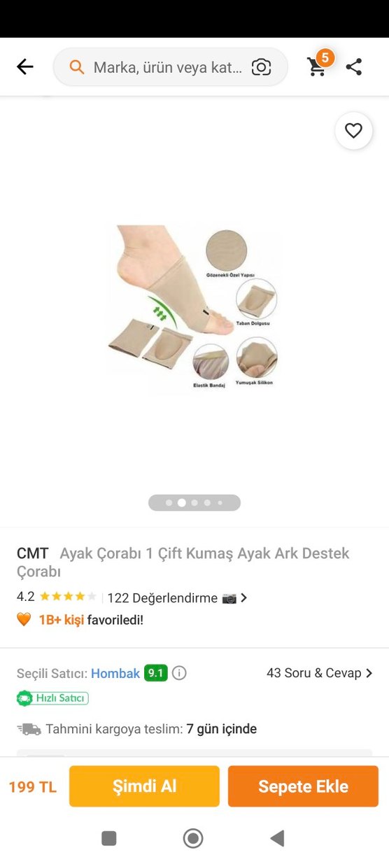 ark destekli ayak tabanlığı - Görsel 3
