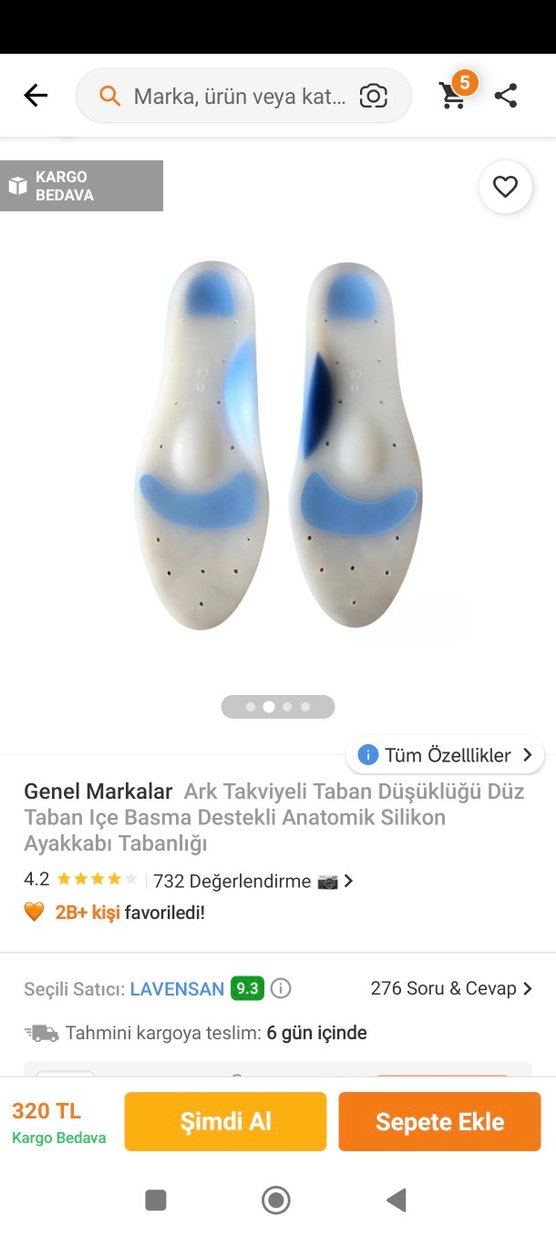 ark destekli ayak tabanlığı - Görsel 2