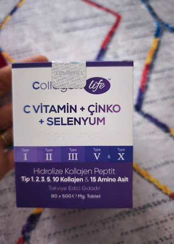 Hidrolize Kollajen, C Vitamini, Çinko ve Selenyum Takviye Edici - Görsel 2