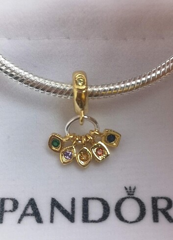 Pandora Pandora marvel sonsuzluk taşları charm