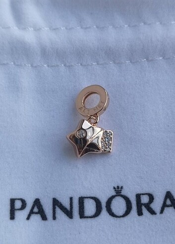  Beden çeşitli Renk Pandora lucky star sallantılı charm 