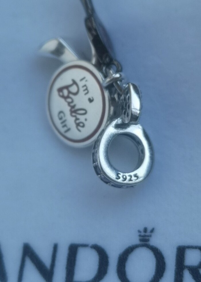 Pandora barbie charm - Görsel 5