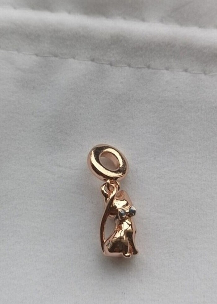 Pandora ışıltılı kedi charm - Görsel 2