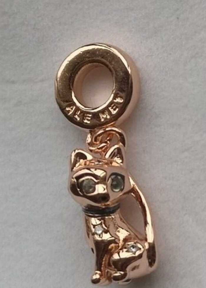 Pandora ışıltılı kedi charm - Görsel 3