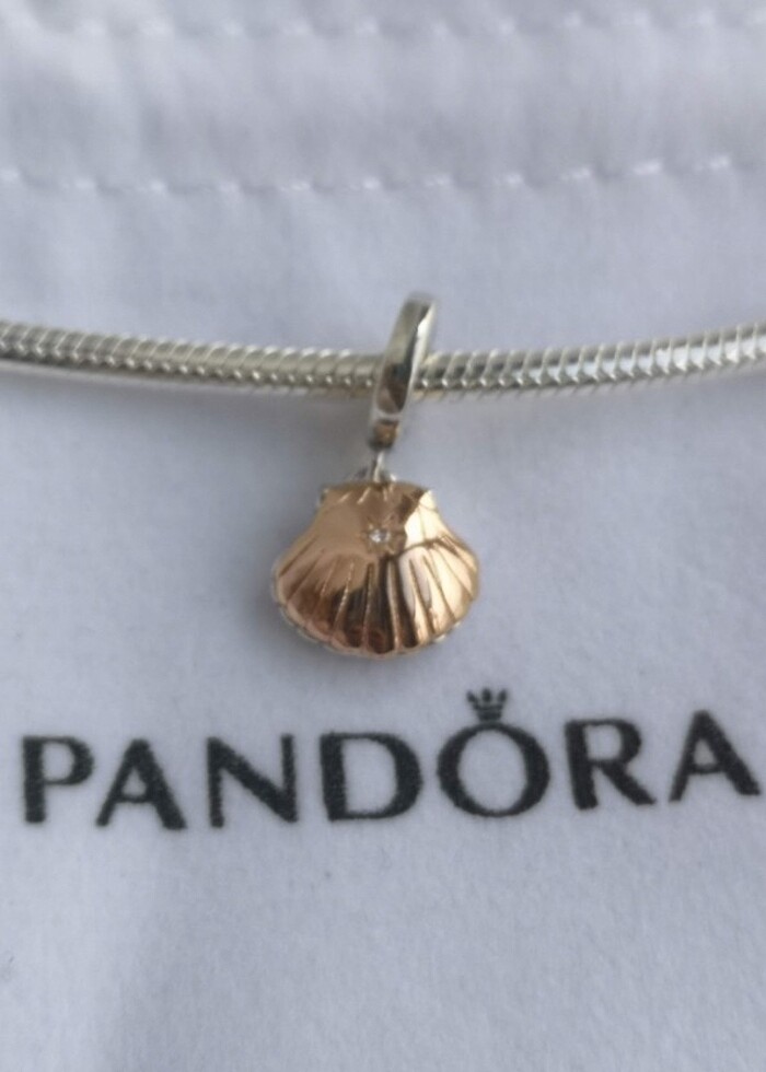 Pandora deniz kabuğu charm - Görsel 2