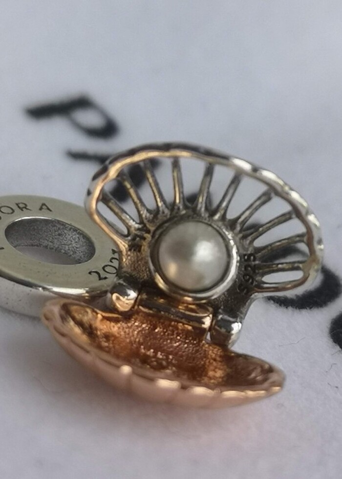Pandora deniz kabuğu charm - Görsel 5