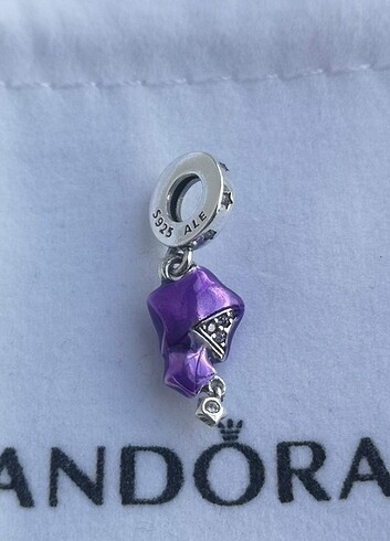 Pandora mor ışıltılı yıldızlar charm - Görsel 3