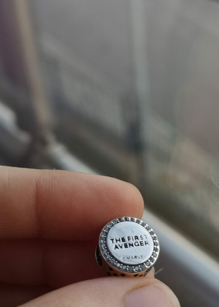 Pandora marvel kaptan amerika charm - Görsel 3