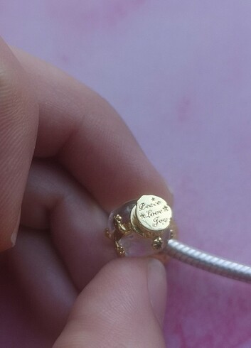 Pandora kar küresi charm - Görsel 5