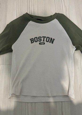 Defacto Crop Raglan Ust