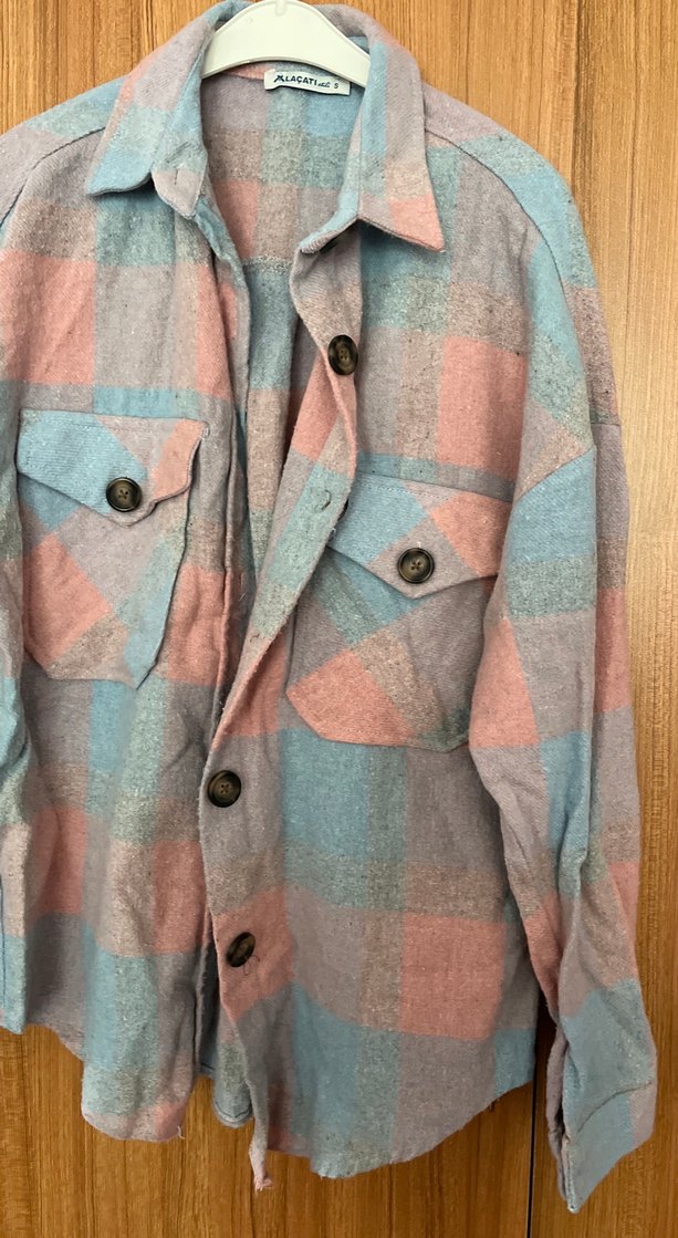 Bohem Mini Yün Gömlek - Görsel 4