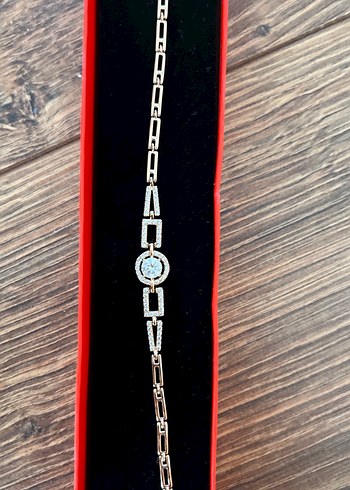 Zincir Detaylı Vintage Altın Bileklik - Görsel 3