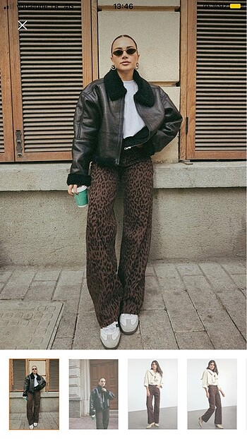 Trendyolmilla leopar pantolon