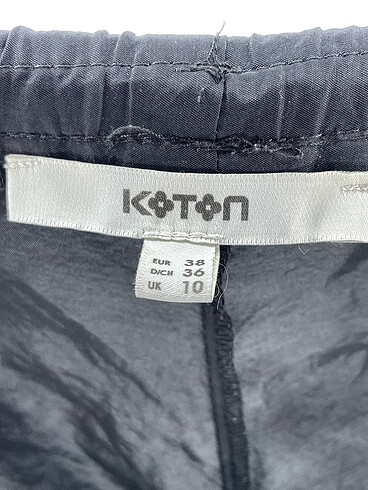 36 Beden siyah Renk Koton Düz Kesim %70 İndirimli.