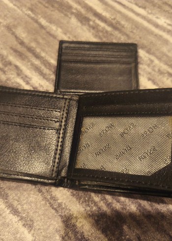 BOSS Hugo boss Siyah Erkek Cüzdan ve Kartlık Seti - Görsel 3