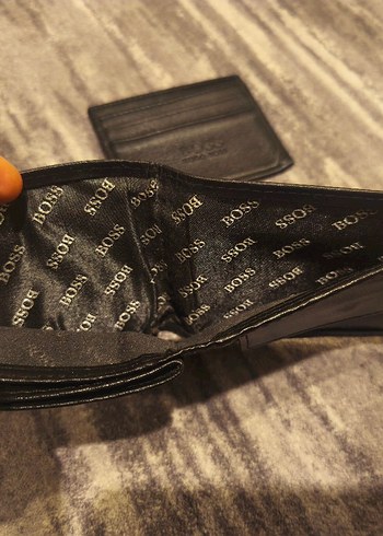 BOSS Hugo boss Siyah Erkek Cüzdan ve Kartlık Seti - Görsel 6