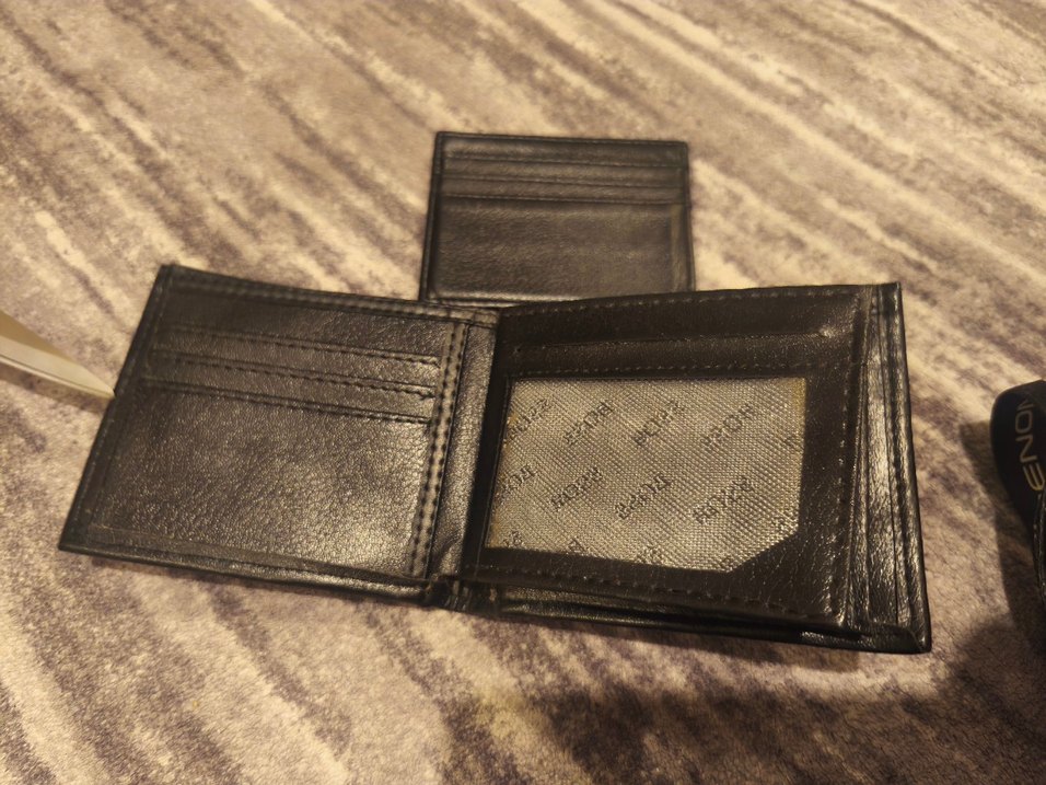 BOSS Hugo boss Siyah Erkek Cüzdan ve Kartlık Seti - Görsel 3