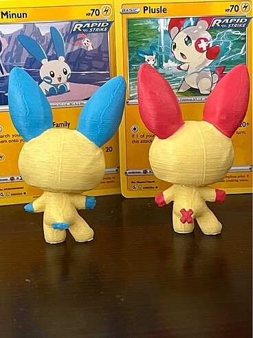 Beden Plusle ve Minun Miniş