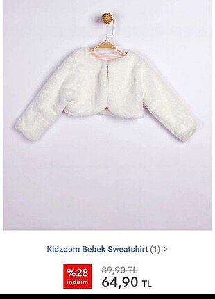 Kürklü 2 yaş bolero