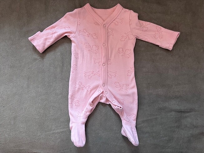 0-1 Ay Beden M&S Kız Bebek Yenidoğan Tulum