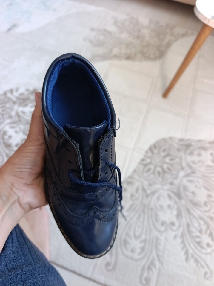 Parlak Mavi Erkek Özel Ayakkabı - Görsel 5