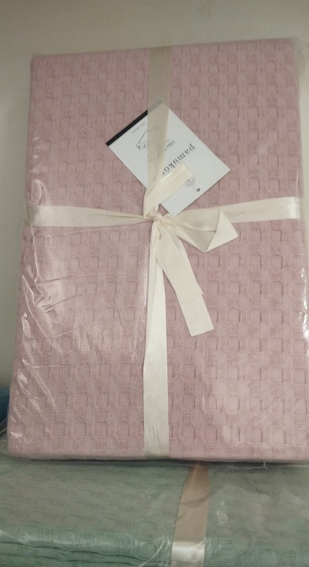 Bohem Tarzı Pastel Renkli petek pikeler - Görsel 2