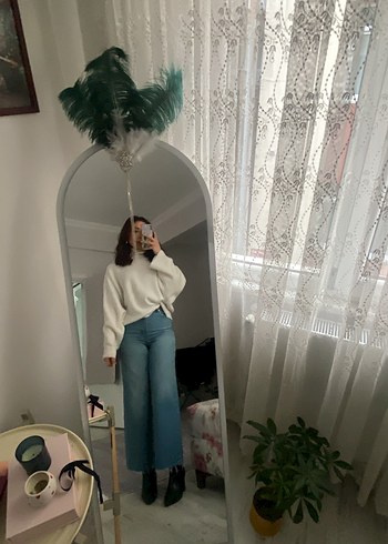 Zara Mavi Genis Paca Jean