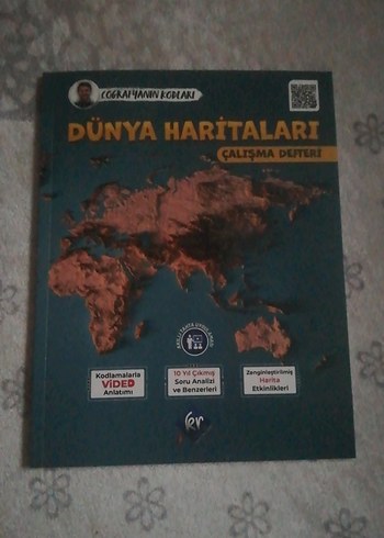 Dünya Haritaları Çalışma Defteri