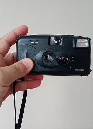 Kodak KB10 analog fotoğraf makinesi ve film