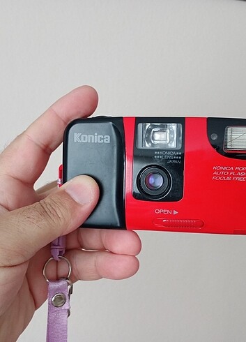 Konica analog fotoğraf makinesi 