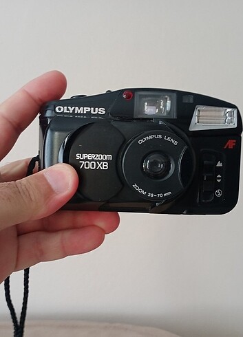 Olympus süper zoom 700XB analog fotoğraf makinesi 